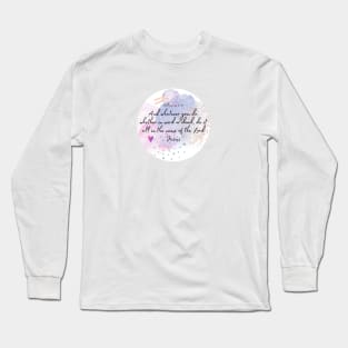 Bible verse - Do it in name of Jesus, Cute christian gifts Long Sleeve T-Shirt